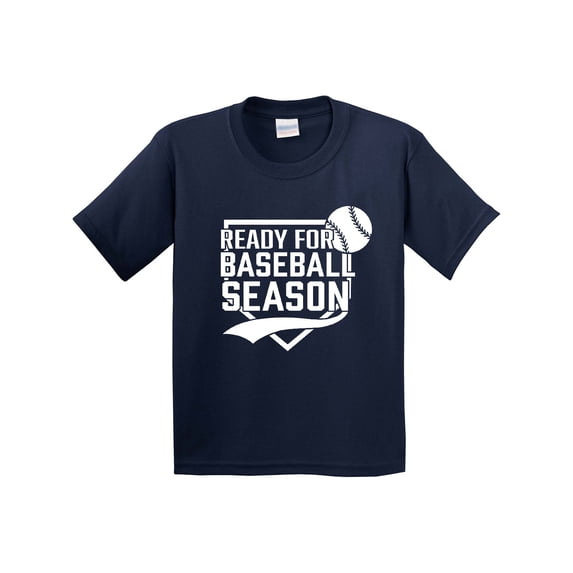 Inktastic I'm Ready for Baseball Season Youth T-Shirt