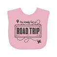 thumbnail image 1 of Inktastic I'm Ready for a Road Trip Boys or Girls Baby Bib, 1 of 4