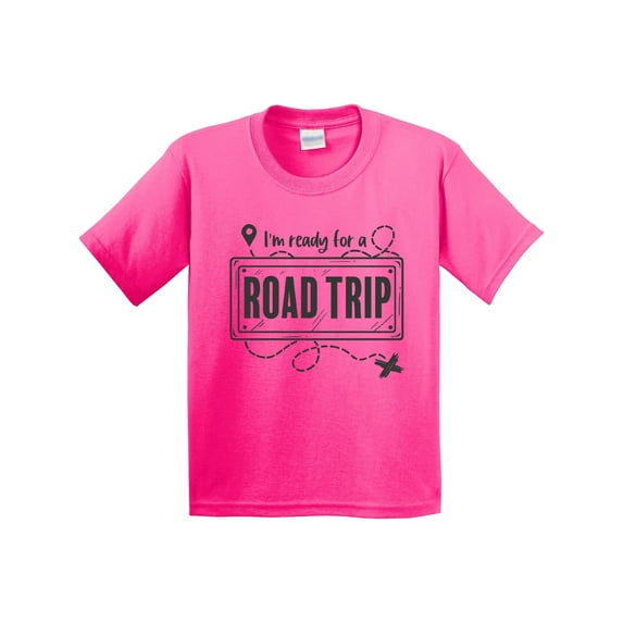 Inktastic I'm Ready for a Road Trip Youth T-Shirt