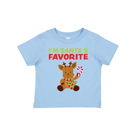 Inktastic I'm Santa's Favorite Reindeer Boys or Girls Toddler T-Shirt