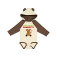 thumbnail image 1 of Inktastic I'm Santa's Favorite reindeer Boys or Girls Long Sleeve Baby Bodysuit, 1 of 5