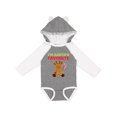 thumbnail image 1 of Inktastic I'm Santa's Favorite reindeer Boys or Girls Long Sleeve Baby Bodysuit, 1 of 5