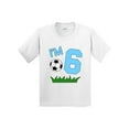 thumbnail image 1 of Inktastic I'm Six Sixth Birthday Soccer Youth T-Shirt, 1 of 5