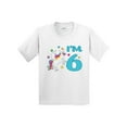 thumbnail image 1 of Inktastic I'm Six Unicorn, Sixth Birthday Youth T-Shirt, 1 of 5