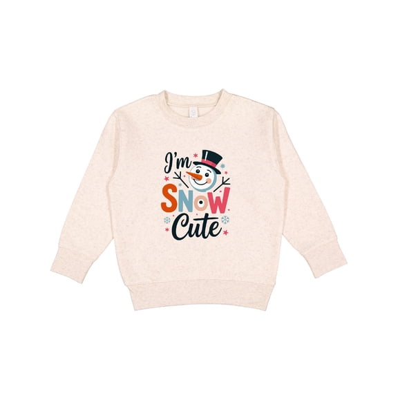Inktastic I'm Snow Cute Toddler Sweatshirt