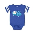 thumbnail image 1 of Inktastic I'm Snow Cute with Snowman and Snowflakes Christmas Boys or Girls Baby Bodysuit, 1 of 5