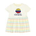 thumbnail image 1 of Inktastic I'm So Cute, I Must Be Colombian Sunflower Girls Baby Dress, 1 of 5