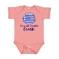 thumbnail image 1 of Inktastic I'm So Cute, I Must Be Greek Sunflower Boys or Girls Baby Bodysuit, 1 of 5