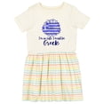thumbnail image 1 of Inktastic I'm So Cute, I Must Be Greek Sunflower Girls Toddler Dress, 1 of 5