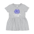 thumbnail image 1 of Inktastic I'm So Cute, I Must Be Greek Sunflower Greece Flag Girls Baby Dress, 1 of 5