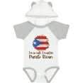 thumbnail image 1 of Inktastic I'm So Cute, I Must Be Puerto Rican Sunflower Boys or Girls Baby Bodysuit, 1 of 5