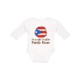 thumbnail image 1 of Inktastic I'm So Cute, I Must Be Puerto Rican Sunflower Boys or Girls Long Sleeve Baby Bodysuit, 1 of 5