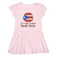 thumbnail image 1 of Inktastic I'm So Cute, I Must Be Puerto Rican Sunflower Girls Toddler Dress, 1 of 4