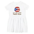 thumbnail image 1 of Inktastic I'm So Cute, I Must Be Puerto Rican Sunflower Girls Toddler Dress, 1 of 5