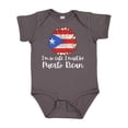 thumbnail image 1 of Inktastic I'm So Cute, I Must Be Puerto Rican Sunflower Puerto Rico Boys or Girls Baby Bodysuit, 1 of 5