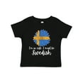 thumbnail image 1 of Inktastic I'm So Cute, I Must Be Swedish Sunflower Sweden Flag Boys or Girls Toddler T-Shirt, 1 of 5