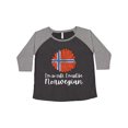 thumbnail image 1 of Inktastic I'm So Cute, I Must be Norwegian Sunflower Norway Flag Women's Plus Size T-Shirt, 1 of 5