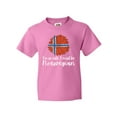 thumbnail image 1 of Inktastic I'm So Cute, I Must be Norwegian Sunflower Norway Flag Youth T-Shirt, 1 of 5