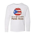 thumbnail image 1 of Inktastic I'm So Cute, I Must be Puerto Rican Sunflower Long Sleeve Youth T-Shirt, 1 of 5