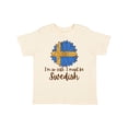 thumbnail image 1 of Inktastic I'm So Cute, I Must Be Swedish Sunflower Boys or Girls Toddler T-Shirt, 1 of 5