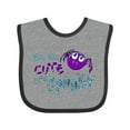 thumbnail image 1 of Inktastic I'm So Cute Its Spooky Cute Halloween Spider Boys or Girls Baby Bib, 1 of 4