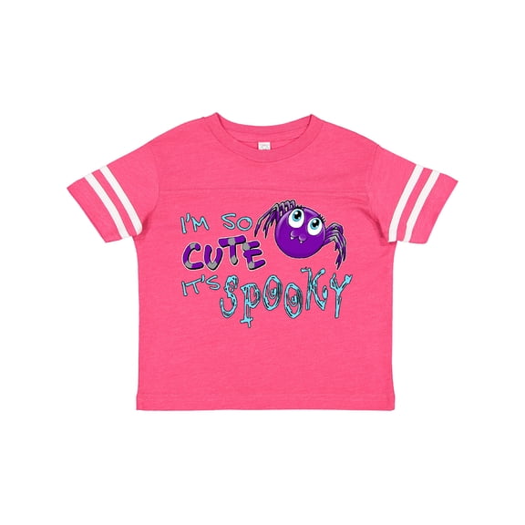 Inktastic I'm So Cute Its Spooky Cute Halloween Spider Boys or Girls Toddler T-Shirt