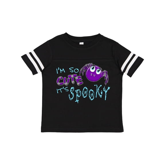 Inktastic I'm So Cute Its Spooky Cute Halloween Spider Boys or Girls Toddler T-Shirt