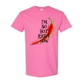 thumbnail image 1 of Inktastic I'm So Hot Right Now Chili Pepper on Fire T-Shirt, 1 of 5