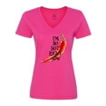thumbnail image 1 of Inktastic I'm So Hot Right Now Chili Pepper on Fire Women's V-Neck T-Shirt, 1 of 5