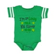 thumbnail image 1 of Inktastic I'm So Lucky I'm a Big Sister to Be Girls Baby Bodysuit, 1 of 5