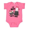 thumbnail image 1 of Inktastic I'm Soy into You with Cute Soy Sauce and Sushi Boys or Girls Baby Bodysuit, 1 of 5
