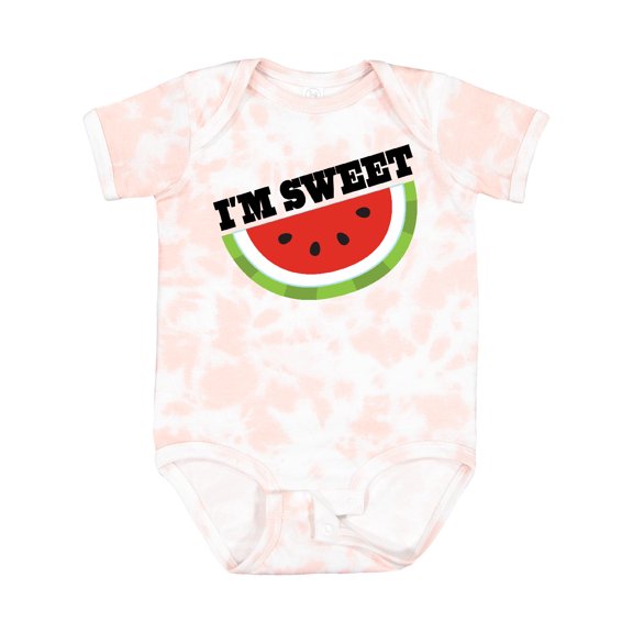 Inktastic I'm Sweet Watermelon Boys or Girls Baby Bodysuit