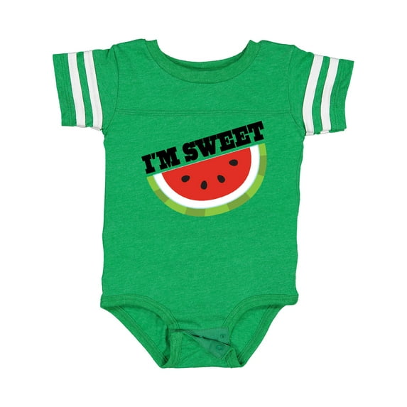 Inktastic I'm Sweet Watermelon Boys or Girls Baby Bodysuit