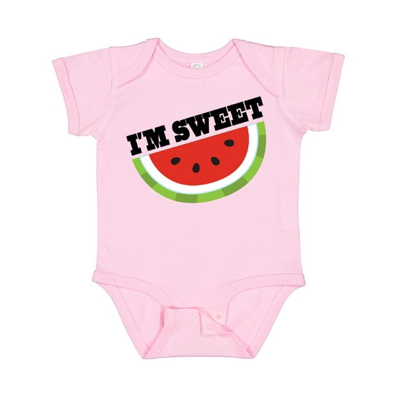 Inktastic I'm Sweet Watermelon Boys or Girls Baby Bodysuit