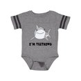 thumbnail image 1 of Inktastic I'm Teething Cute Shark Boys or Girls Baby Bodysuit, 1 of 4