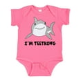 thumbnail image 1 of Inktastic I'm Teething Cute Shark Boys or Girls Baby Bodysuit, 1 of 5