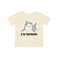 thumbnail image 1 of Inktastic I'm Teething Cute Shark Boys or Girls Baby T-Shirt, 1 of 5