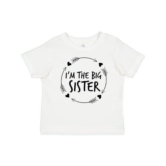 Inktastic I'm The Sister Girls Baby T-Shirt