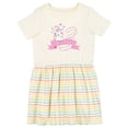 thumbnail image 1 of Inktastic I'm Three Cute Unicorn 3rd Birthday Girls Toddler Dress, 1 of 5