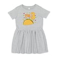 thumbnail image 1 of Inktastic I'm Three Taco Birthday Party Girls Toddler Dress, 1 of 5