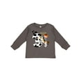 thumbnail image 1 of Inktastic I'm Three-cowboy Riding Horse Birthday Boys Long Sleeve Toddler T-Shirt, 1 of 5
