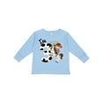 thumbnail image 1 of Inktastic I'm Three-cowboy Riding Horse Birthday Boys Long Sleeve Toddler T-Shirt, 1 of 5
