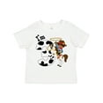 thumbnail image 1 of Inktastic I'm Three-cowboy Riding Horse Birthday Boys Toddler T-Shirt, 1 of 5