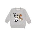 thumbnail image 1 of Inktastic I'm Three-cowboy Riding Horse Birthday Toddler Sweatshirt, 1 of 4