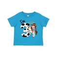 thumbnail image 1 of Inktastic I'm Three-cowgirl Riding Horse Birthday Girls Toddler T-Shirt, 1 of 5
