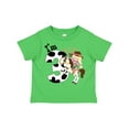 thumbnail image 1 of Inktastic I'm Three-cowgirl Riding Horse Birthday Girls Toddler T-Shirt, 1 of 5