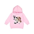 thumbnail image 1 of Inktastic I'm Three-cowgirl Riding Horse Birthday Toddler Hoodie, 1 of 4