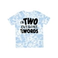 thumbnail image 1 of Inktastic I'm Two Awesome for Words 2nd Birthday Boys or Girls Toddler T-Shirt, 1 of 5