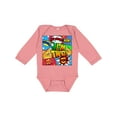 thumbnail image 1 of Inktastic I'm Two Comic Book Boys or Girls Long Sleeve Baby Bodysuit, 1 of 5