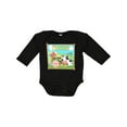 thumbnail image 1 of Inktastic I'm Two Farm Animals Wearing Birthday Party Hats Boys or Girls Long Sleeve Baby Bodysuit, 1 of 5